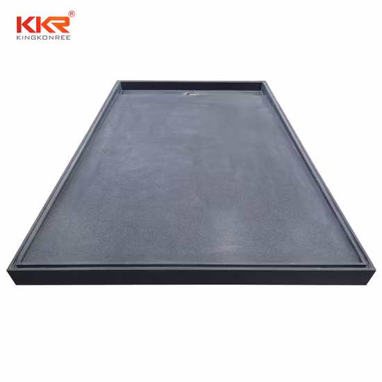 Hondao 60*36 Inch Eco Friendly Artificial Stone Shower Basin Solid Surface Shower Tray