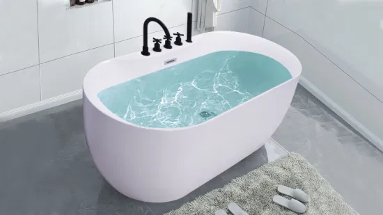 カスタマイズされた屋内浴槽 SPA シンプルなバス自立アクリル浴槽入浴用衛生陶器