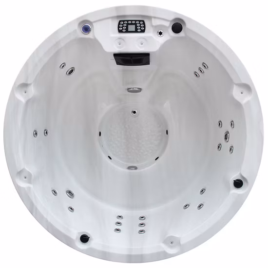 高品質 5 人屋外アクリル渦巻きスパ ホットタブ